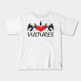 I Heart Vultures Kids T-Shirt